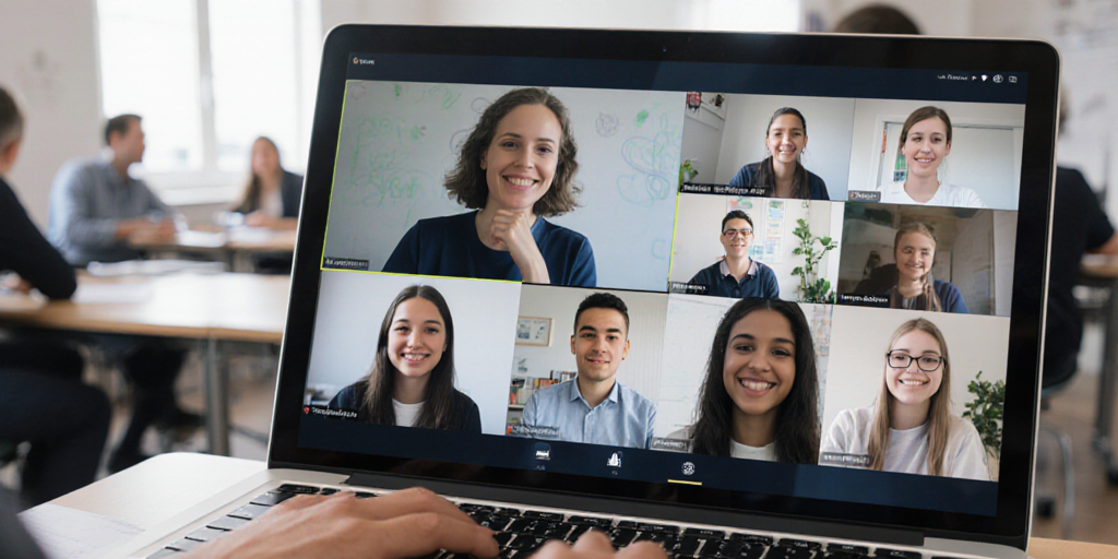 EduVida CLASS virtual classroom interface